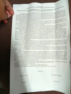 Aksi Tuntutan Pembatalan kasasi JPU Rote Ndao terhadap putusan bebas murni Erasmus Frans Mandato